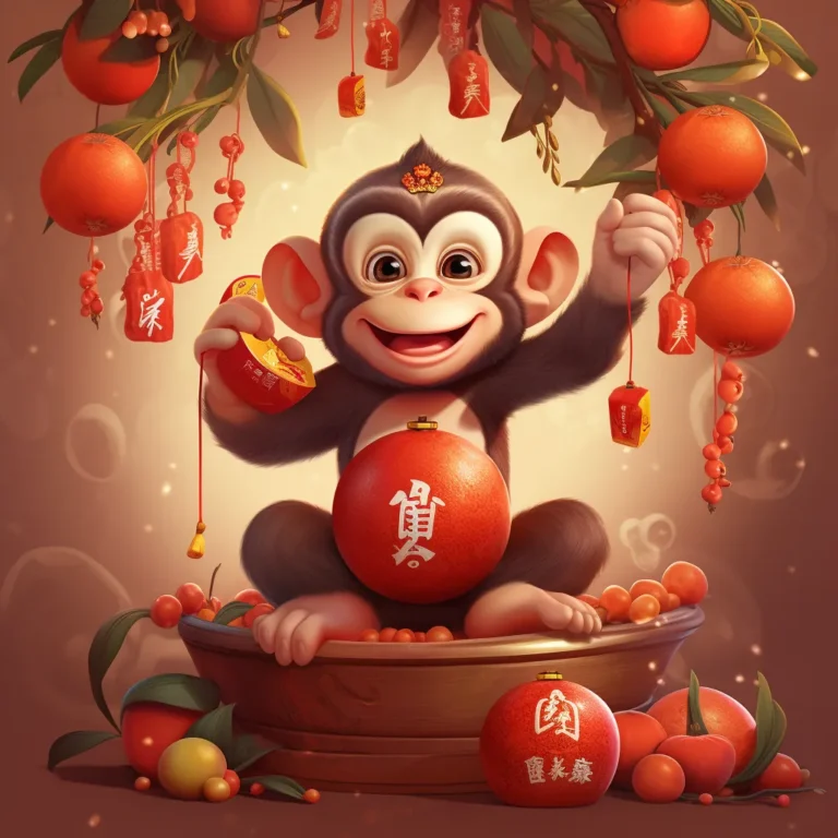 Chinese Zodiac Monkey Sign