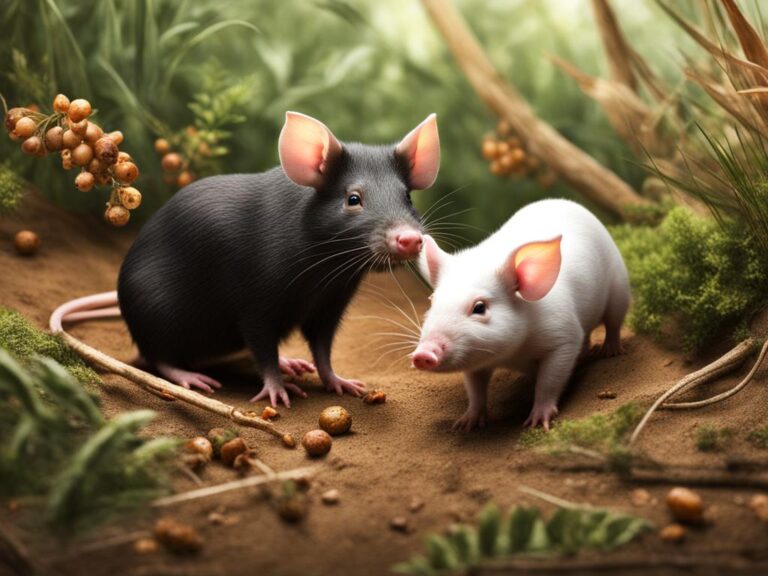 Rat and Pig – Enjoying Harmony Together in the Animal World
