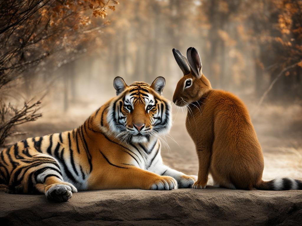 Tiger and Rabbit