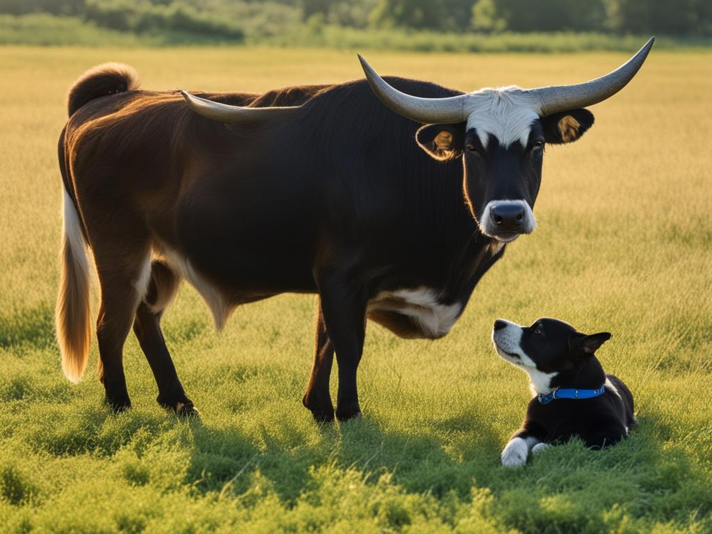 mutual respect in ox and dog dynamics