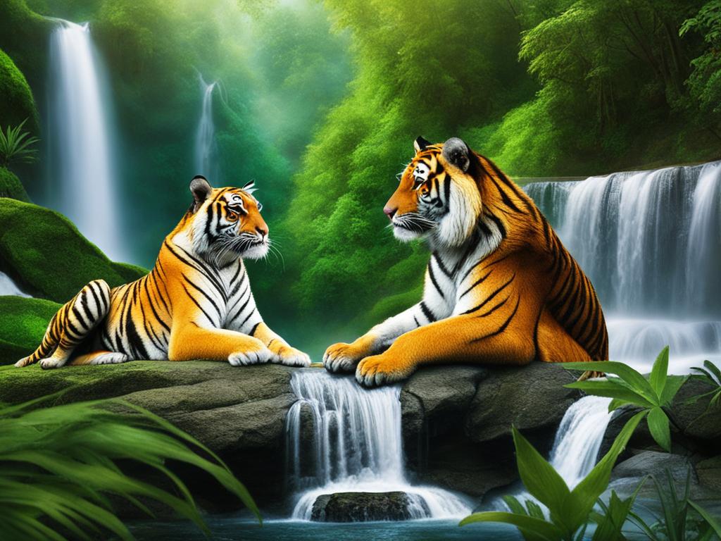 tiger and monkey spiritual connection