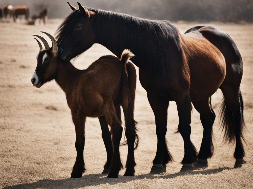 Horse and Goat: Sibling Compatibility