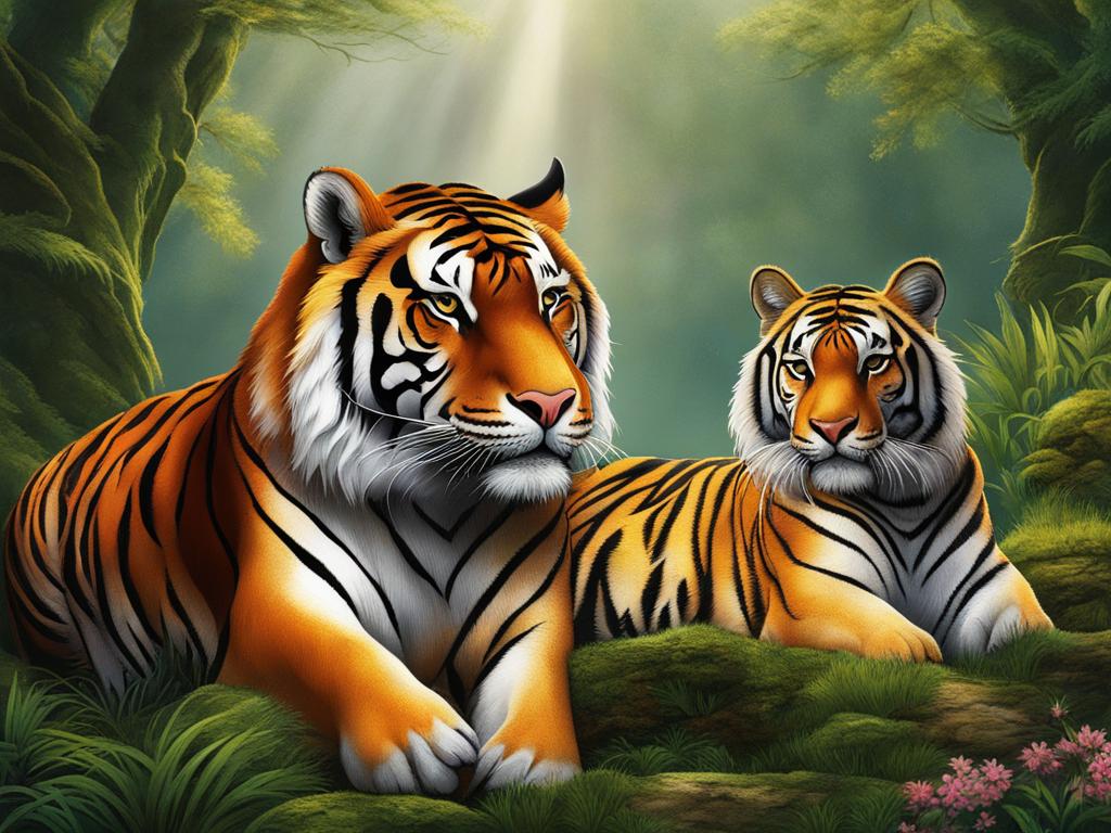 Ox and Tiger Friendship