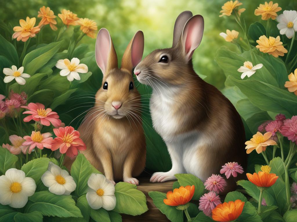Rat and Rabbit's  Chinese Zodiac