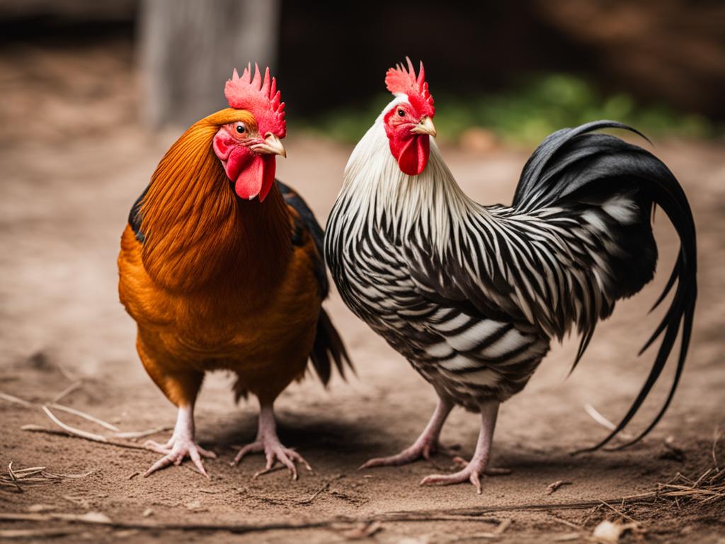 Rat and Rooster Friendship