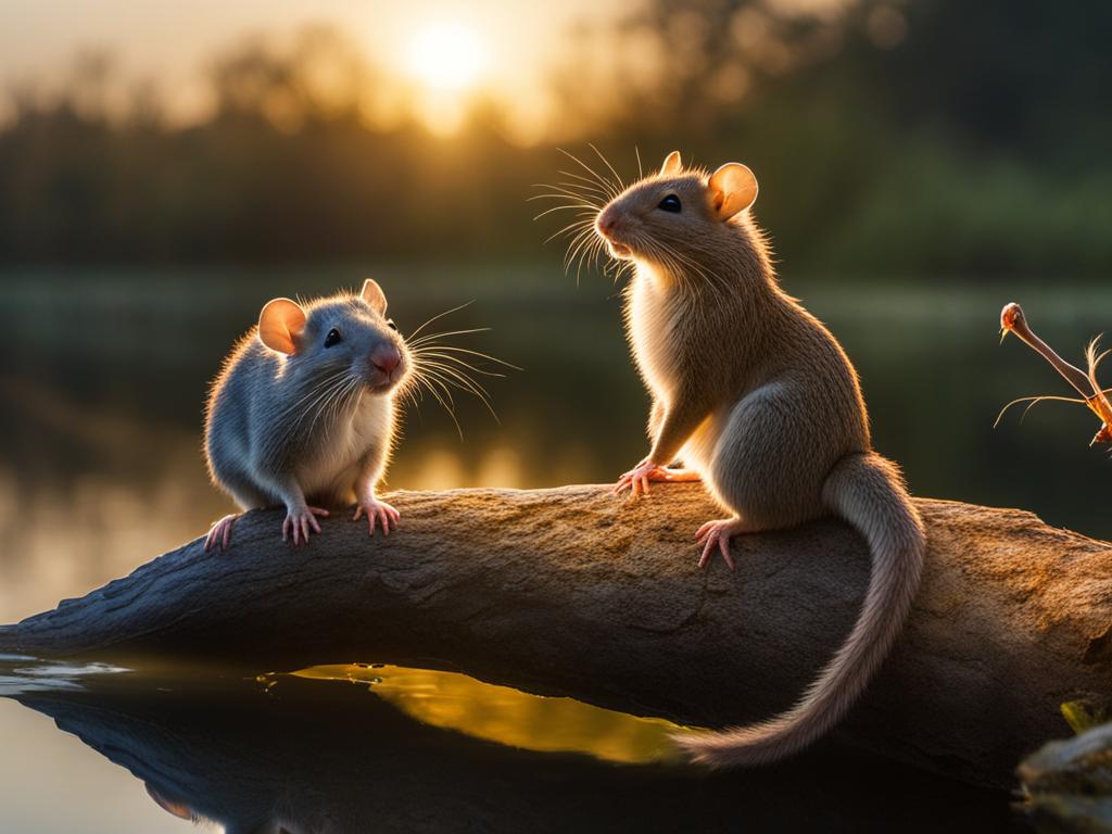 Rat & Snake in Friendship