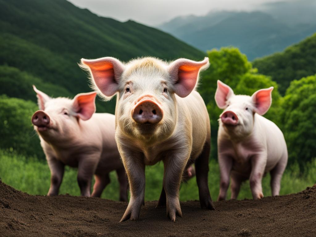 mediation with pig as a symbol