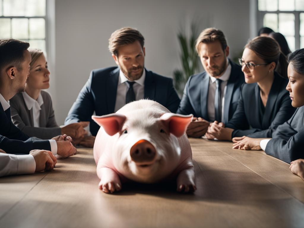 resolving conflicts with pig metaphors