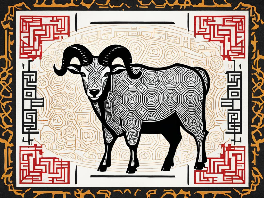 Chinese Zodiac Ox and Goat in Art and Design: Practicality and Creativity Chinese Zodiac Ox and Goat in Art and Design: Practicality and Creativity
