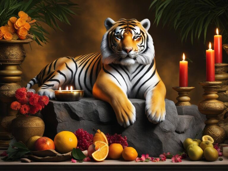 reverence for the tiger